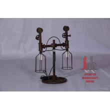 Wrought Iron Industrial Lamp